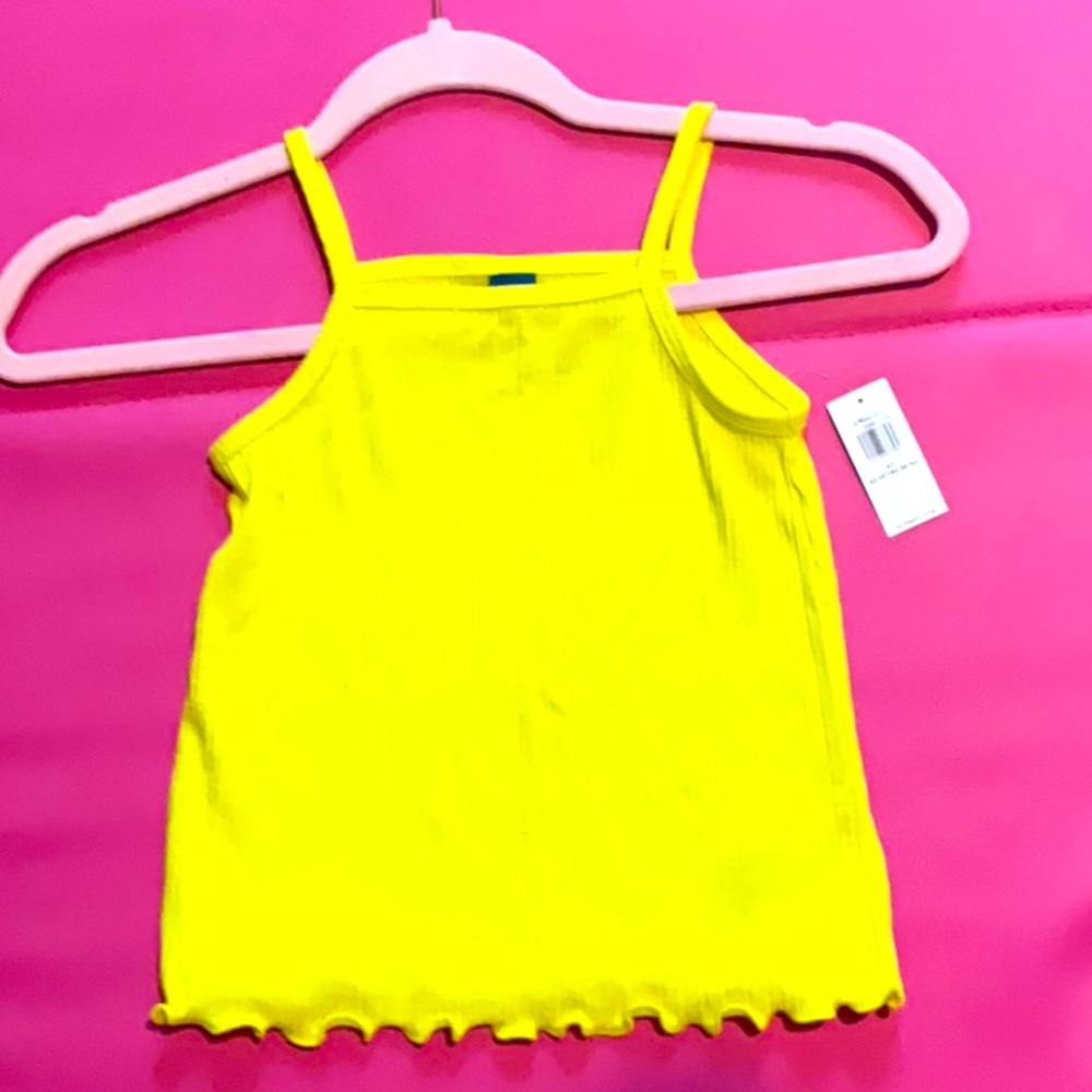 Yellow summer top